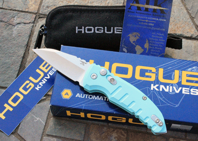 HOGUE Special Teal Wharncliff A01 MICROSWITCH AUTO 24103