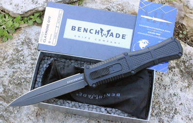 Benchmade CLAYMORE Front Opener 3370GY w/ D2 Tool Steel