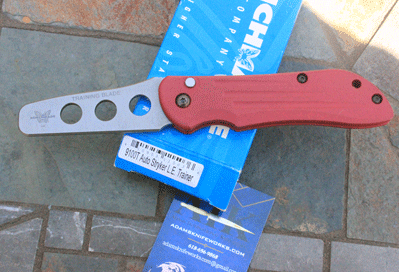 Early Benchmade AutoStryker Trainer