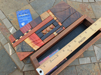 Custom Handcrafted Wood Keepsake/Storage Box by Larry Anderson