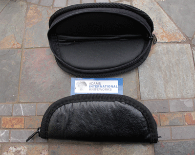 AIK's Custom Quality Standard Sized Leather Look Knife Pouch