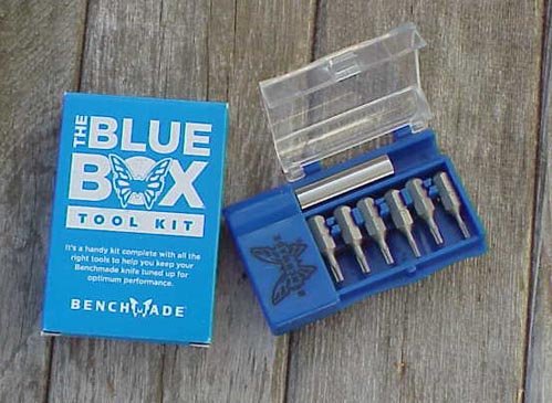 Benchmade Blue Box Blue Tool Torx Head Kit
