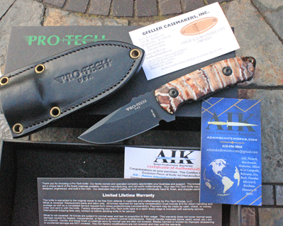 CUSTOM AIK/Protech SBR Black Blade Rockeye w/Mammoth Molar