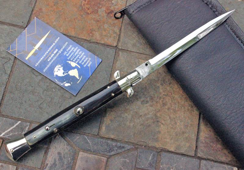 Vintage 50's EIG ITALY 11" Italian Picklock w/Genuine Horn