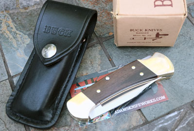 MANUAL Early Production 1980 3-Dot Buck 112 Ranger Lockback