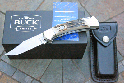 CUSTOM AIK/BUCK 112 Ranger ELITE Auto w/ Select Stag