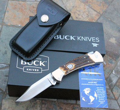 CUSTOM AIK/BUCK 112 Ranger ELITE Auto w/ Select Stag