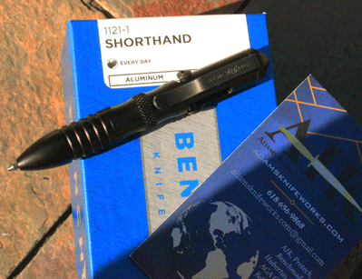 Benchmade Shorthand 1121-1 Black Tactical Pen