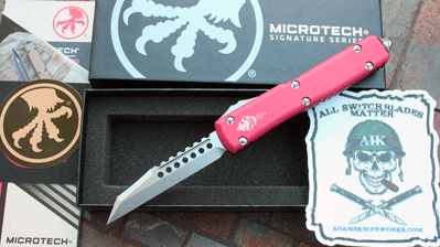 Microtech Signature Edition Special Red HELLHOUND ULTRATECH