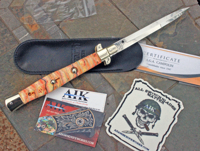 AIK ULTIMATE 13" CUSTOM Campolin Pascotto WASP PICKLOCK w/Molar