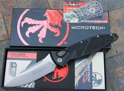 Microtech Socom Elite Auto Model 160A-10 w/ M390