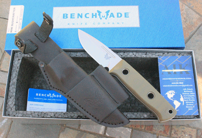 Benchmade Heavy Duty Fixed Blade Mini BUSHCRAFTER 165-1 w/ S30V