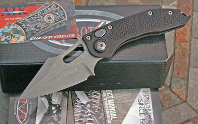 Microtech STITCH Side Opening Auto w/ Apocalyptic M390 Blade