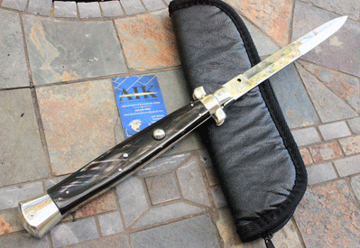 Limited 17 1/4" Campolin PICKLOCK Italian w/ Buffalo Horn
