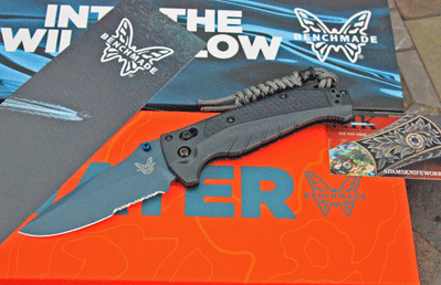 Benchmade ADIRA Serrated Axis Lock 18060SBT-01 w/ Magnacut