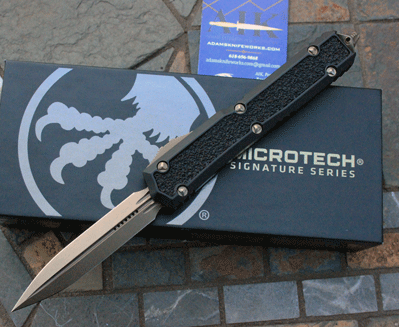 Microtech Signature Series Makora OTF w/ Bronze Blade & Hardware