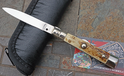 RARE! 20cm Kissing Crane Humpback Release w/ Stag