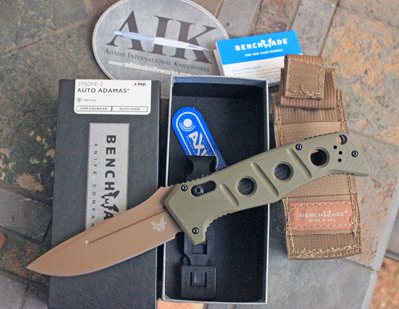 Benchmade Foilage Green AUTO ADAMAS Sibert Model 2750FE-2 Auto