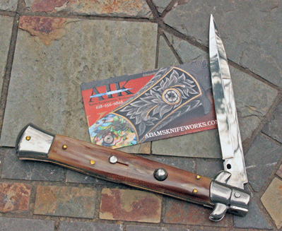 11" Italian FRANK B Classic w/ Extra Select Horn & Bayonet