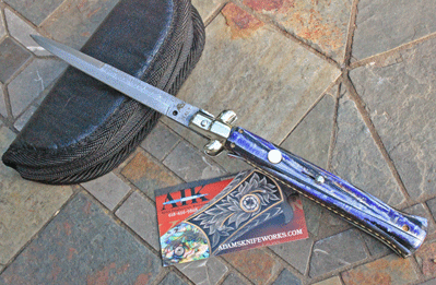 CUSTOM 11" AIK/ AB Italian DAMASCUS w/ Mammoth &  Much More!