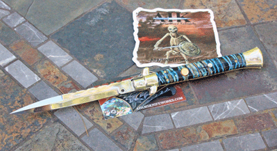 CUSTOM 11" AIK/FRANK B 4mm Switchblade w/ Mammoth Molar & More!