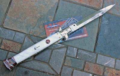 CUSTOM 11" AIK LATAMA 5mm Italian w/Pearl, File Work & Much More