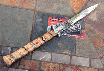 11" CUSTOM 5mm AIK/LATAMA w/ Molar, Mirror Dagger Blade & More!