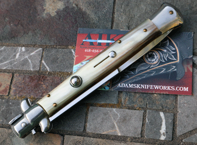 90's era 11" Italian Classic w/ Buffalo Horn & Bayonet