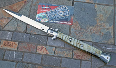 4mm 11" FRANK B Italian w/Ram's Horn & Bayonet