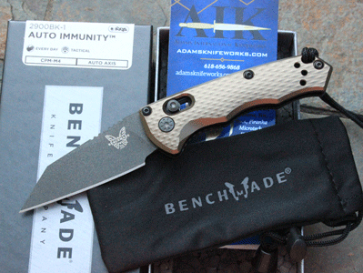 Benchmade Flat Dark Earth AUTO IMMUNITY 2900BK-1 Axis Auto w/M4