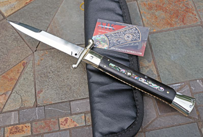 Campolin Anniversary 13" Swing w/ Ebony Wood, Abalone & More!