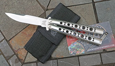 Early Benchmade Model 30 Stainless Butterfly Balisong