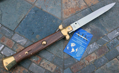 80's- 90's era 15" Italian Classic w/Brazilian Rosewood & Brass