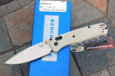 Benchmade Model 535-12 BUGOUT Axis Lock Manual Folder w/ S30V