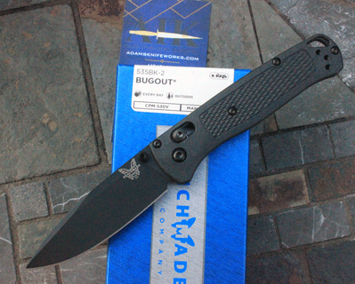 Benchmade 535BK-2 BUGOUT Axis Lock w/CF-ELITE & S30V