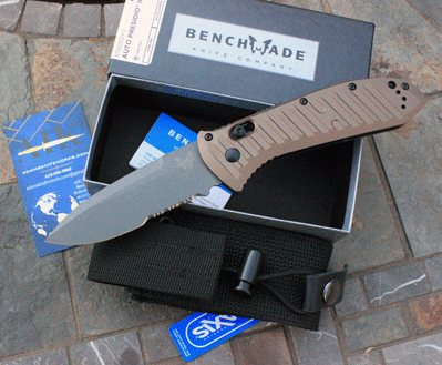 Benchmade 5700SGY-1 Auto Axis Presidio II w/ M4 Tool Steel