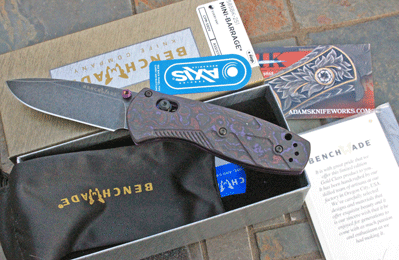 Benchmade GOLD CLASS Axis Lock Assisted Opening MINI BARRAGE