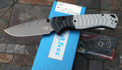 Benchmade 593BK-02 PSK Assisted Axis Lock w/Grivory & ELMAX