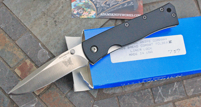 Early Benchmade Model 600 Brend Combat Folder II