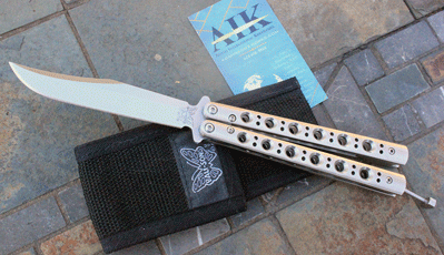 Benchmade Clip Point Bowie Blade BaliSong Model 63