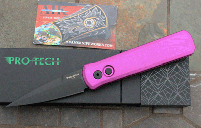 Protech Special PURPLE Godson Auto Model 721 w/ Black Blade