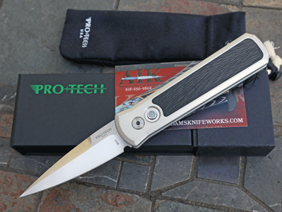 Protech Godson Interframe Auto w/Crosscut Carbon Fiber & 20CV