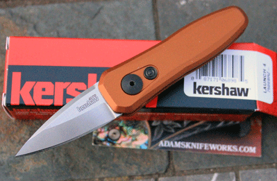 Kershaw SPECIAL Bronze COLOR Launch 4 Auto Model 7500BRZ