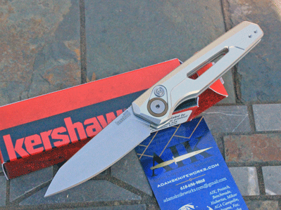 Kershaw USA Made LAUNCH 11 Auto Model 7550RAW w/ CPM-154