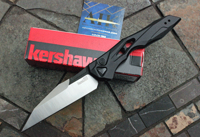 Kershaw LAUNCH 13 Special WHARNCLIFF Model 7650 w/ CPM-154