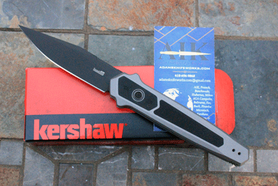 Kershaw LAUNCH 17 Auto Model 7951 w/Gray Aluminum & G10 Inlays