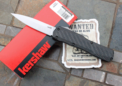 Kershaw LIVEWIRE 9000CF USA MADE F/O Auto w/Magnacut