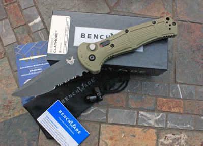 Benchmade CLAYMORE Ranger Green Model 9070SBK-1 Military/Police