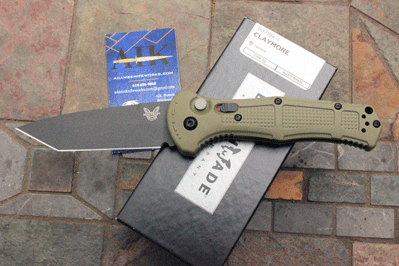 Benchmade TANTO CLAYMORE Ranger Green 9071BK-1 Military/Police