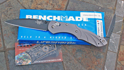 Benchmade Model 921BTGY Osborne Switchback Axis Folder